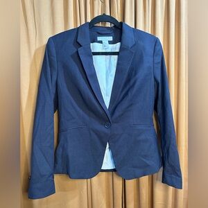 H&M Navy Women Blazer